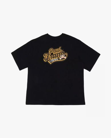  PAUL FRANK - Áo thun unisex cổ tròn tay ngắn in chữ 