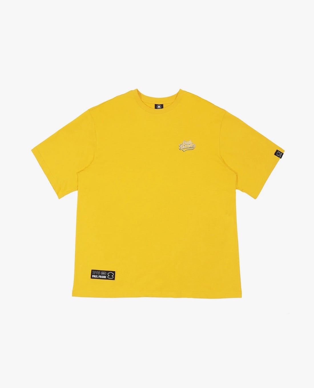PAUL FRANK - Áo thun unisex cổ tròn tay ngắn in chữ