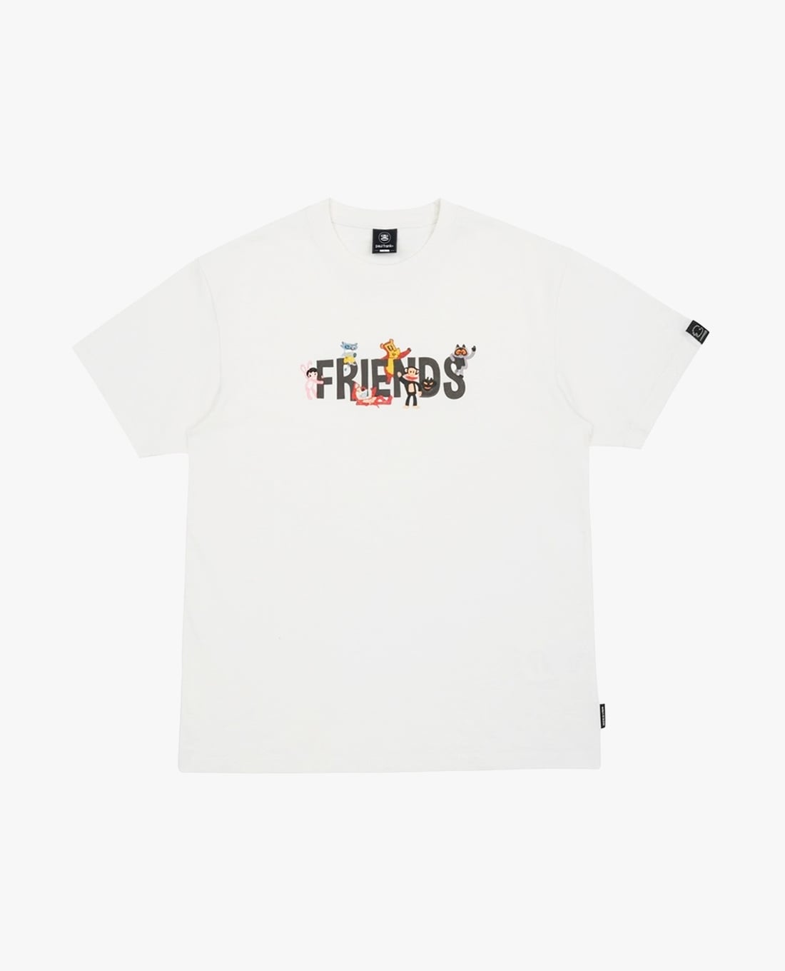 PAUL FRANK - Áo thun unisex cổ tròn tay ngắn in hình