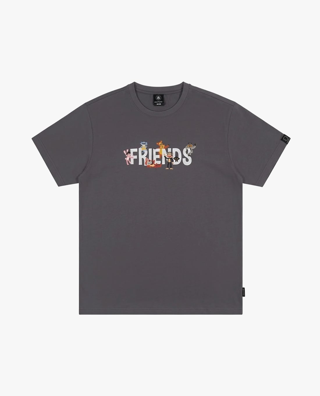 PAUL FRANK - Áo thun unisex cổ tròn tay ngắn in hình