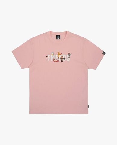 PAUL FRANK - Áo thun unisex cổ tròn tay ngắn in hình 