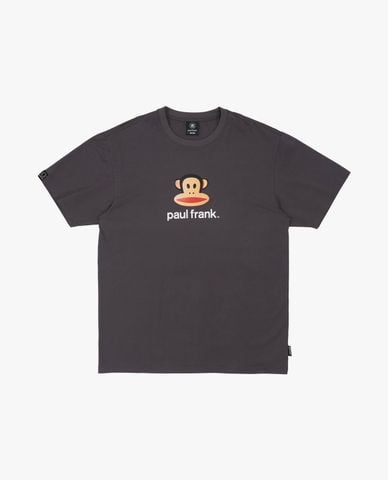  PAUL FRANK - Áo thun unisex cổ tròn tay ngắn in logo Julius 
