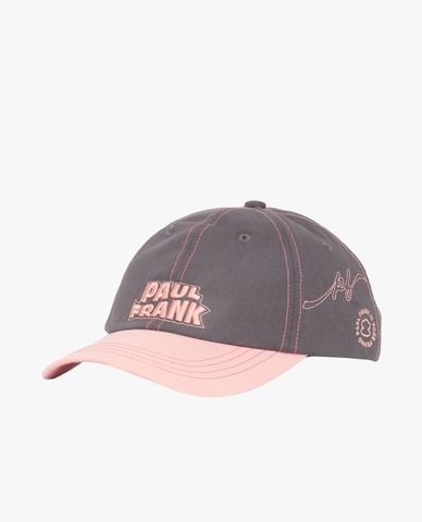  PAUL FRANK - Nón bóng chày unisex thêu chữ 