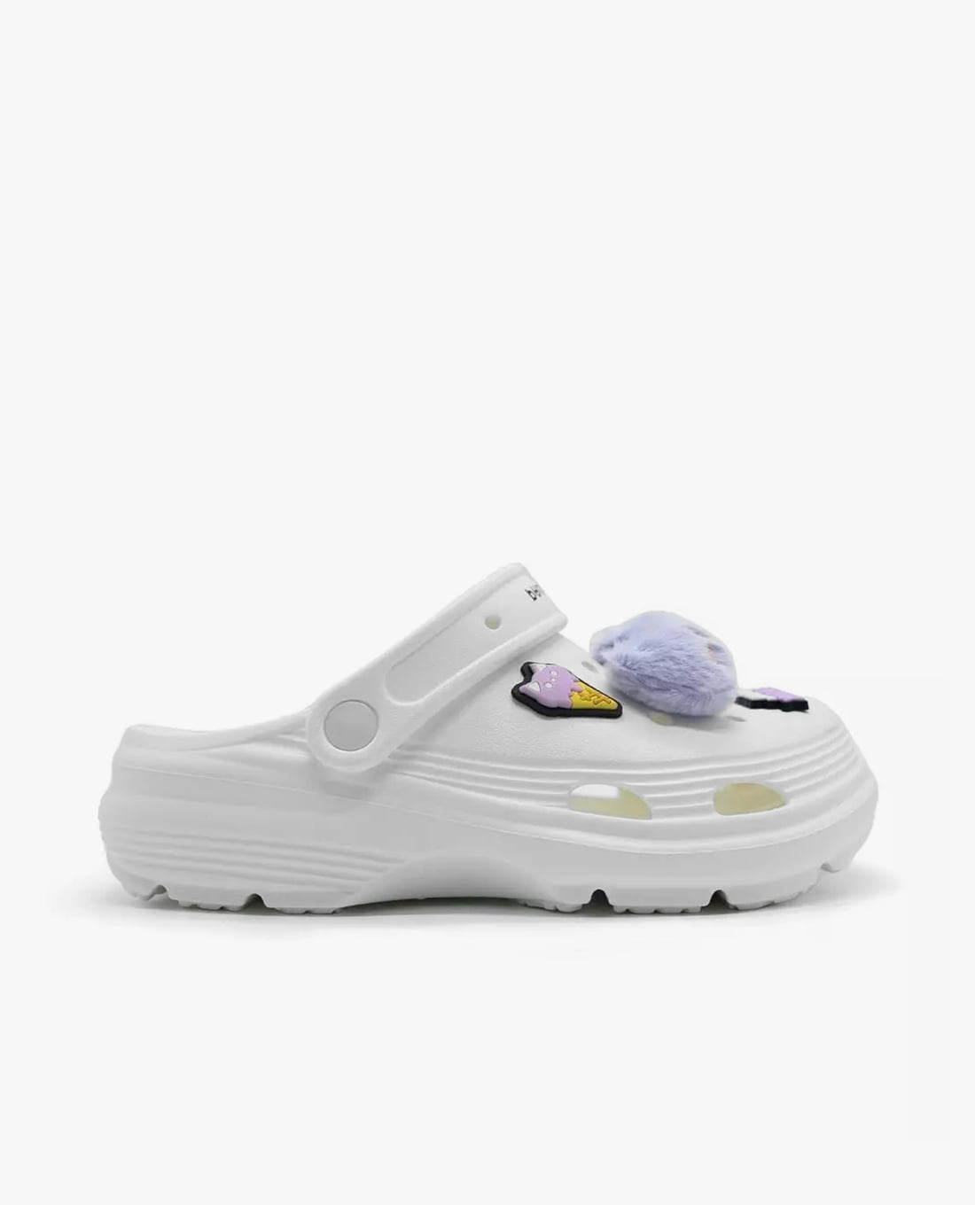 PAUL FRANK - Giày clog unisex phối charm