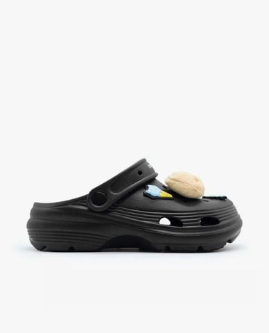  PAUL FRANK - Giày clog unisex phối charm 