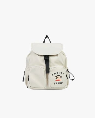  PAUL FRANK - Balo unisex nắp gập in logo 