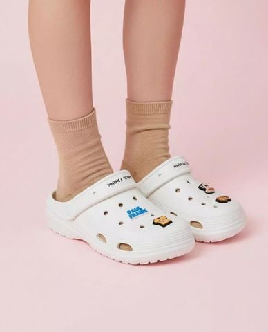 PAUL FRANK - Giày clog unisex phối sticker 