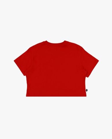  PAUL FRANK - Áo croptop nữ cổ tròn tay ngắn in hình 