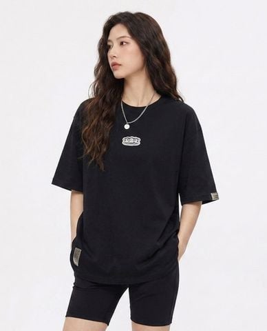  PAUL FRANK - Áo thun unisex cổ tròn tay ngắn phối logo 