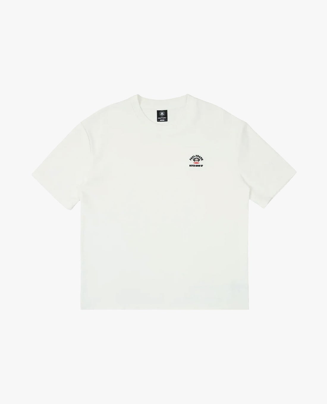 PAUL FRANK - Áo thun unisex cổ tròn tay ngắn phối logo