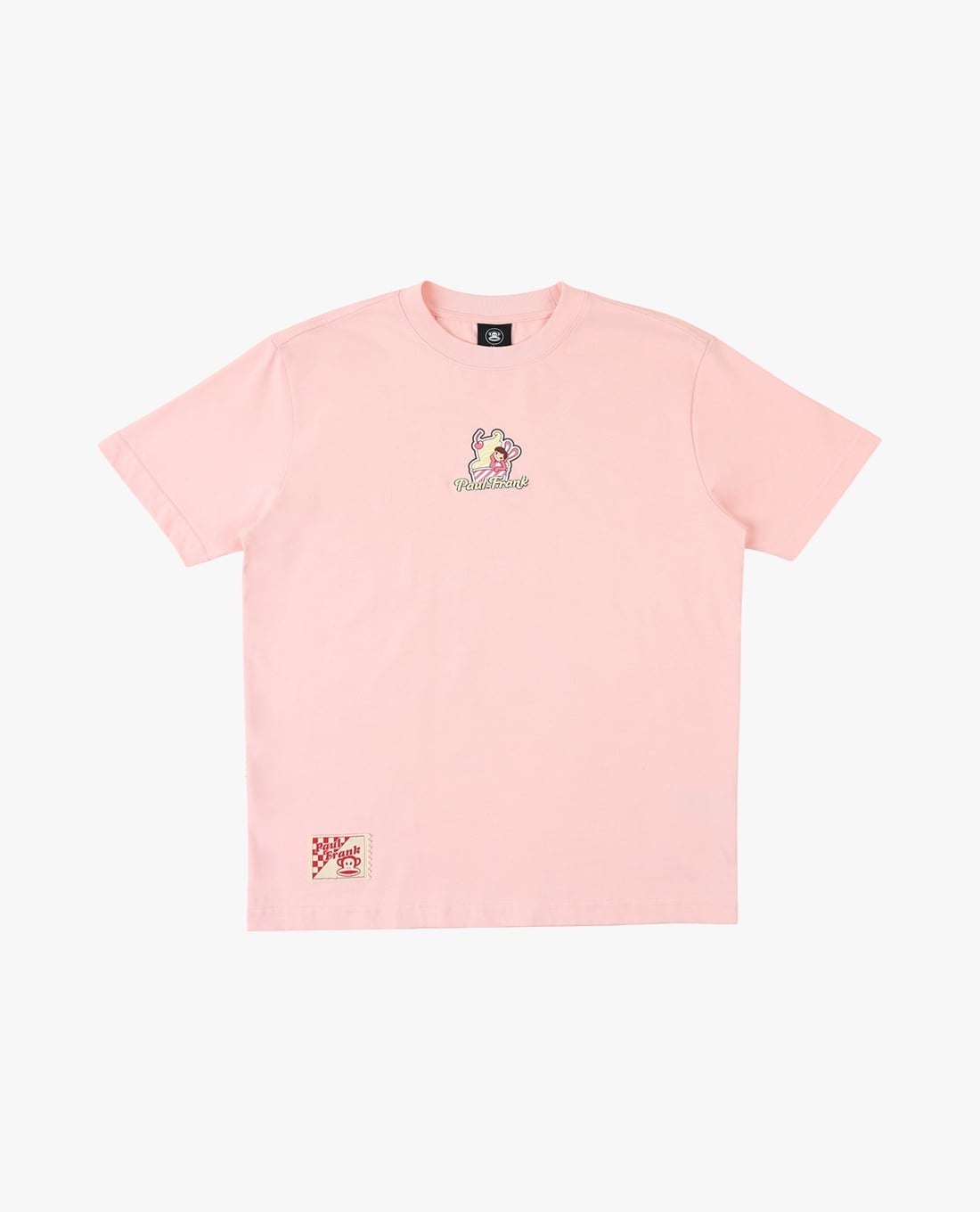 PAUL FRANK - Áo thun unisex cổ tròn tay ngắn in họa tiết