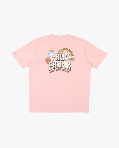  PAUL FRANK - Áo thun unisex cổ tròn tay ngắn in họa tiết 