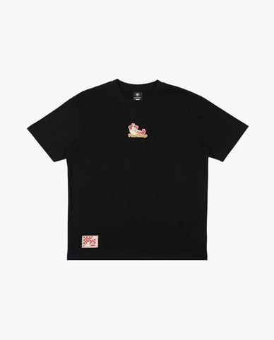  PAUL FRANK - Áo thun unisex cổ tròn tay ngắn thêu logo 