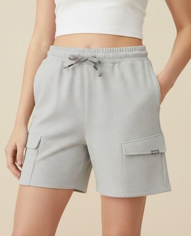  PAUL FRANK - Quần short unisex ống rộng lưng thun túi hộp 