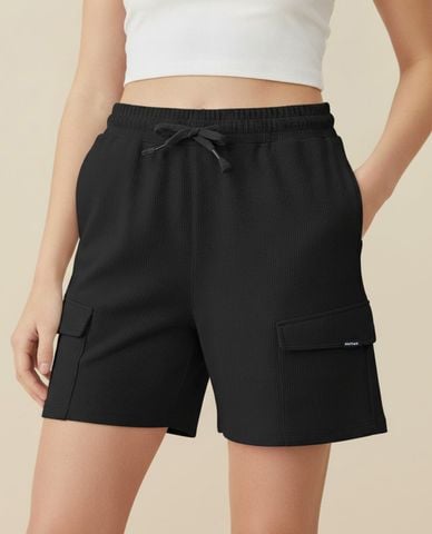  PAUL FRANK - Quần short unisex ống rộng lưng thun túi hộp 