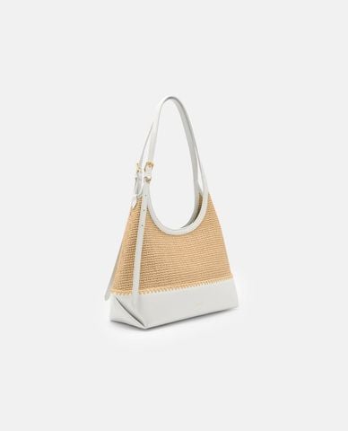 PEDRO - Túi đeo vai nữ hình thang Saskia Raffia 