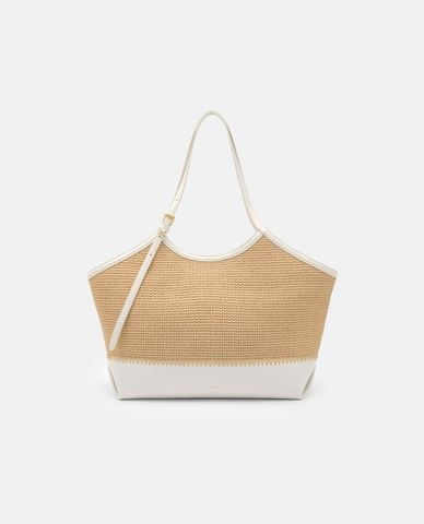  PEDRO - Túi tote nữ hình thang Melka Raffia 