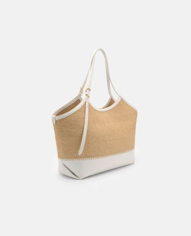  PEDRO - Túi tote nữ hình thang Melka Raffia 