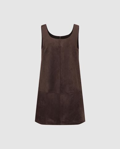  URBAN REVIVO - Đầm sát nách mini nữ cổ vuông 