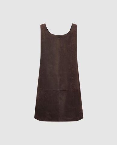  URBAN REVIVO - Đầm sát nách mini nữ cổ vuông 