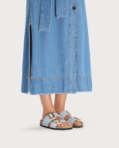  BIRKENSTOCK - Dép nữ quai ngang Sydney Luxe Buckle 