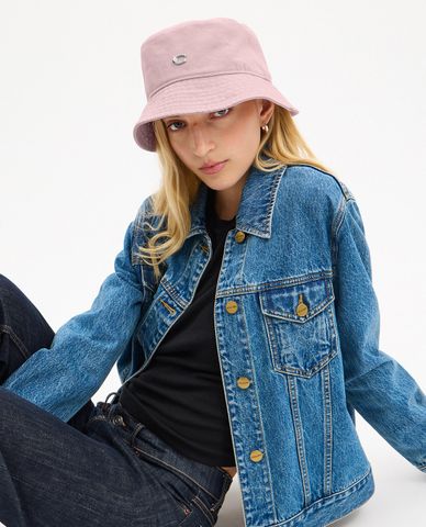  COACH - Nón bucket nữ Quilted Denim 
