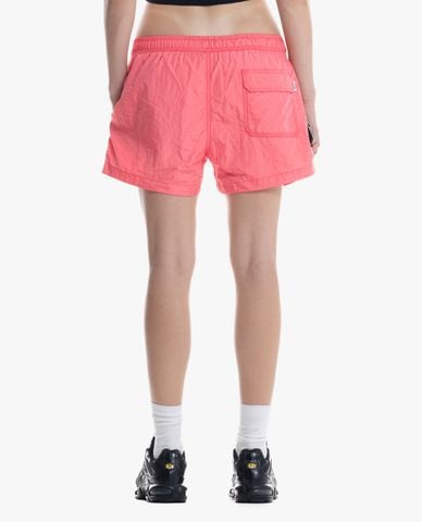  STRESSMAMA - Quần short unisex ống rộng thêu logo 