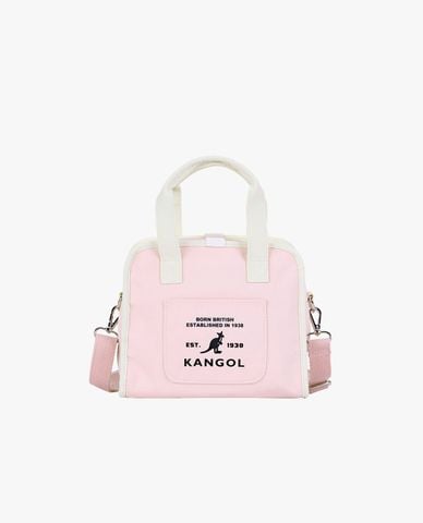  KANGOL - Túi đeo vai unisex dáng vuông phối logo 