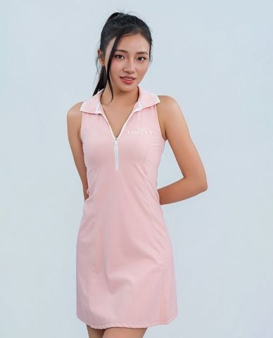  AZURA - Đầm thể thao mini sát nách cổ bẻ Cloud 