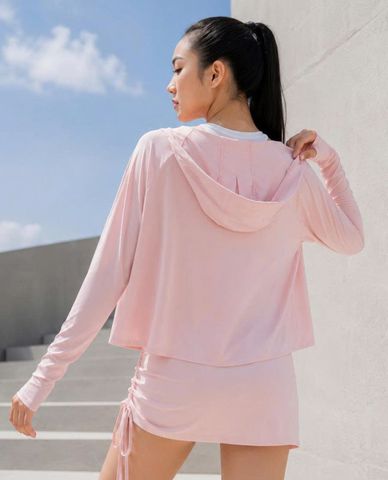  AZURA - Áo khoác thể thao nữ phối mũ Ace 