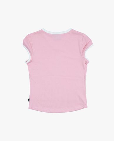  GOLA - Áo thun nữ cổ V tay ngắn phom croptop 