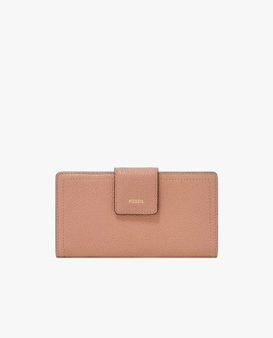  FOSSIL - Ví nữ dáng dài gập đôi Logan 