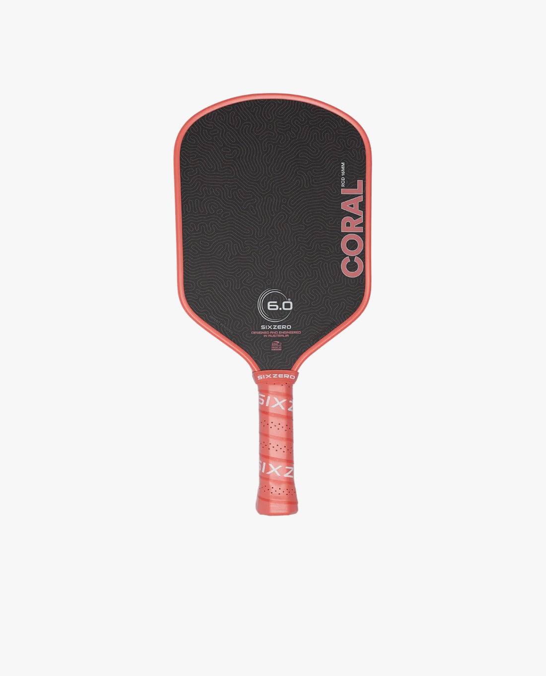 SIX ZERO - Vợt pickleball 6.0 Coral Elongated 16mm