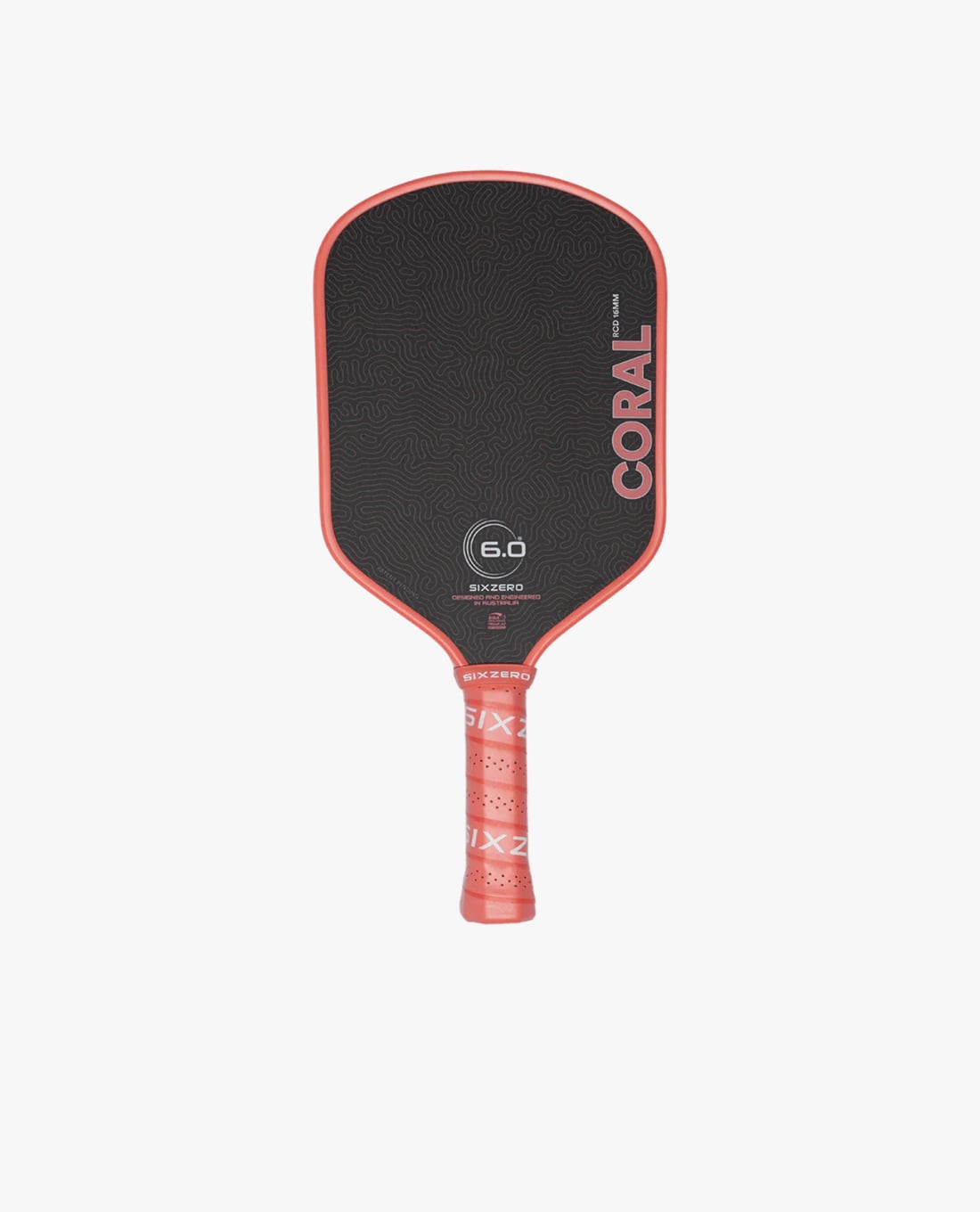 SIX ZERO - Vợt Pickleball 6.0 Coral Hybrid 16mm