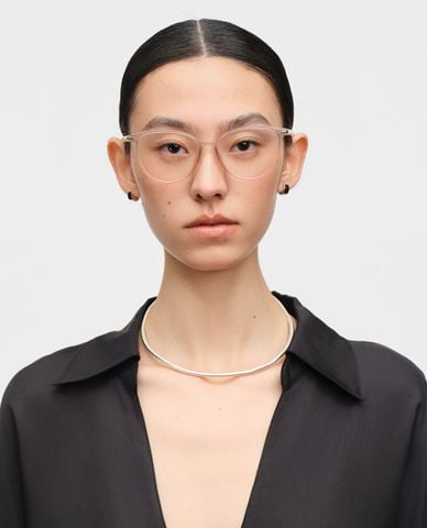  MUJOSH - Gọng kính mắt mèo nữ bản mảnh 