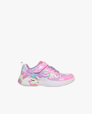  SKECHERS - Giày sneakers bé gái S Lights Unicorn Dreams 