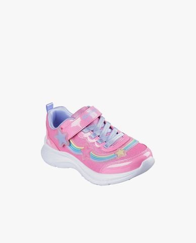  SKECHERS - Giày sneakers bé gái cổ thấp Jumpsters 2.0 