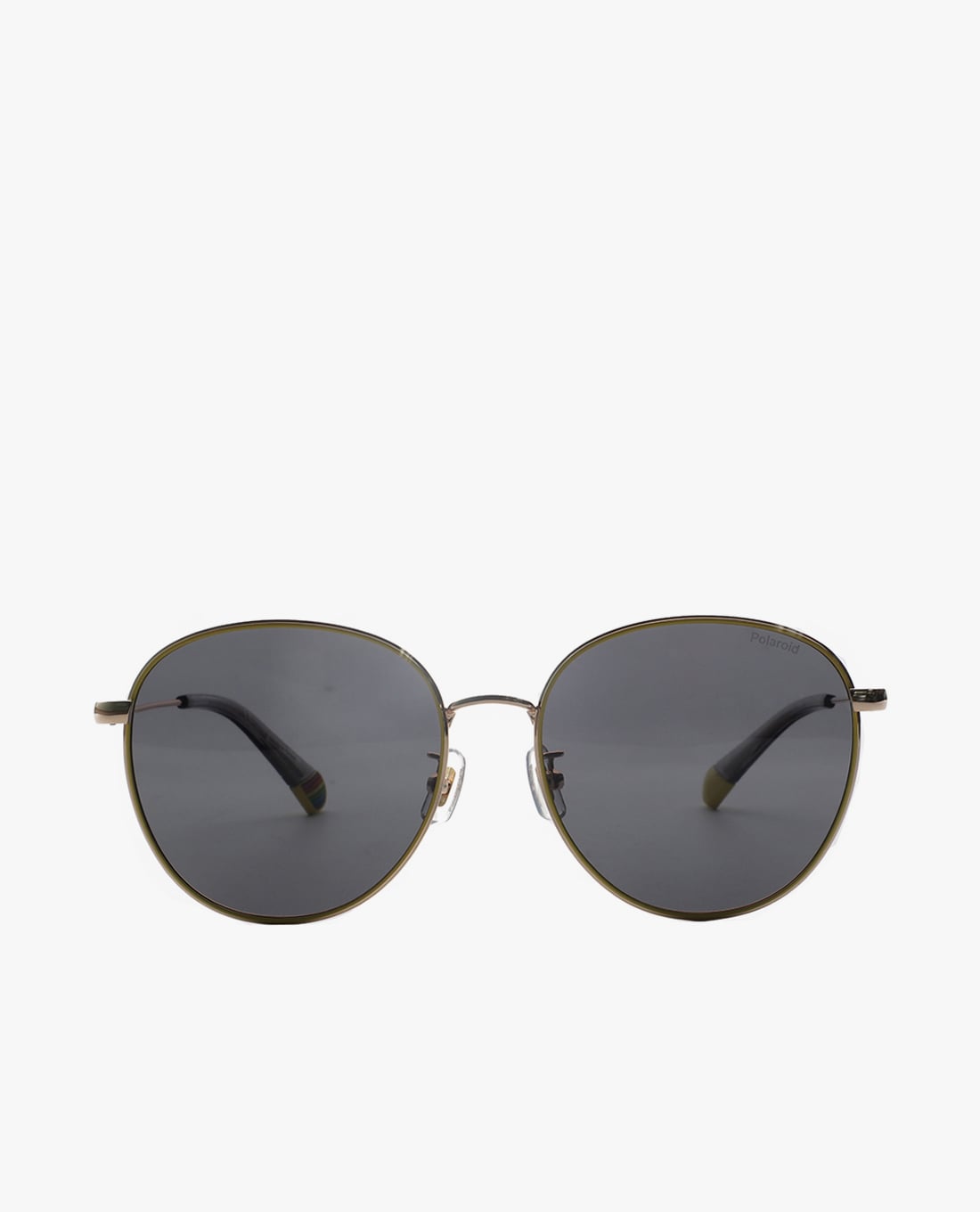 POLAROID - Kính mát unisex gọng tròn bản mảnh cổ điển