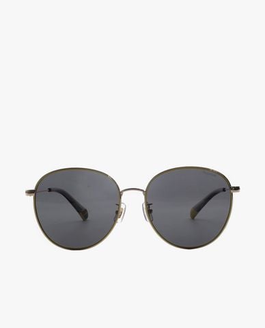  POLAROID - Kính mát unisex gọng tròn bản mảnh cổ điển 