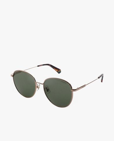  POLAROID - Kính mát unisex gọng tròn bản mảnh cổ điển 