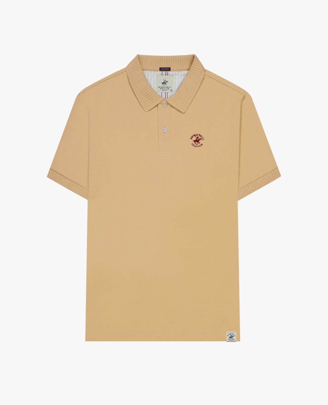 BEVERLY HILLS POLO CLUB - Áo polo nam tay ngắn thêu logo