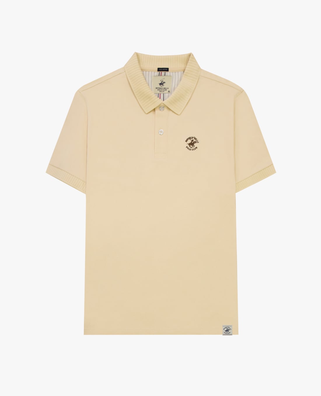 BEVERLY HILLS POLO CLUB - Áo polo nam tay ngắn thêu logo