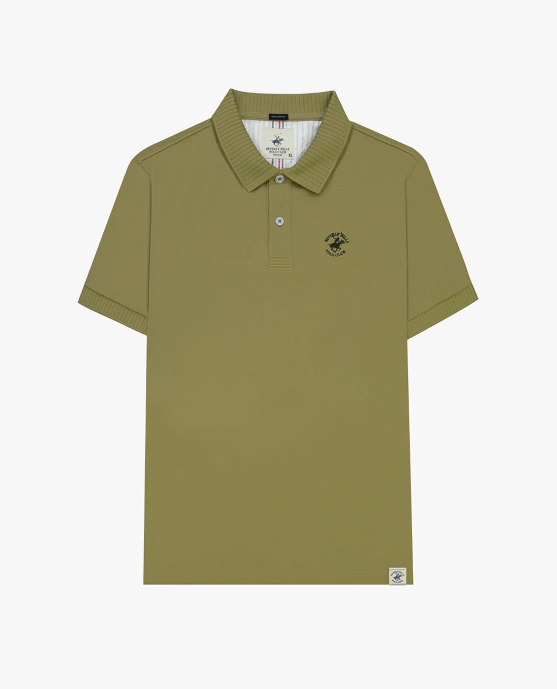 BEVERLY HILLS POLO CLUB - Áo polo nam tay ngắn thêu logo