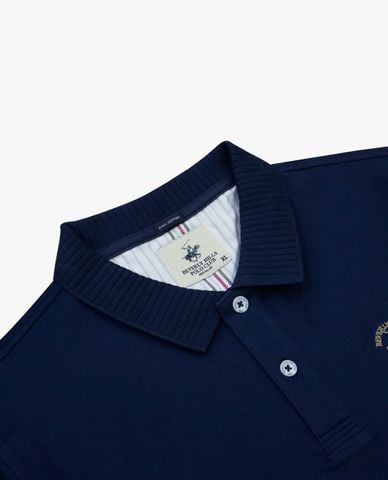  BEVERLY HILLS POLO CLUB - Áo polo nam tay ngắn thêu logo 
