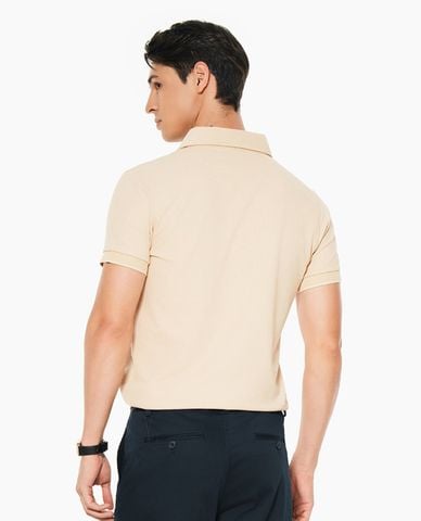  BEVERLY HILLS POLO CLUB - Áo polo nam cổ bẻ tay ngắn thêu logo 