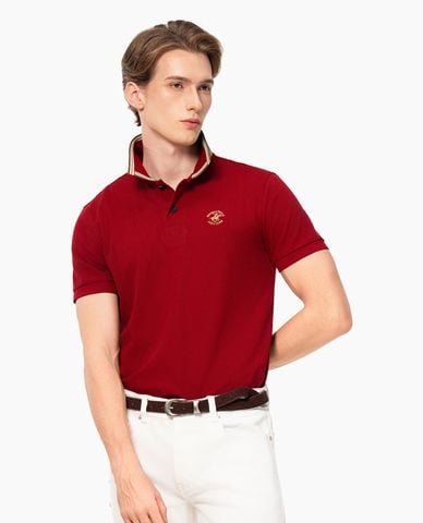  BEVERLY HILLS POLO CLUB - Áo polo nam cổ viền tay ngắn 