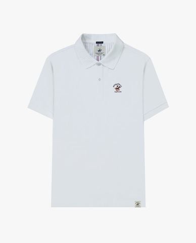  BEVERLY HILLS POLO CLUB - Áo polo nam tay ngắn thêu logo 