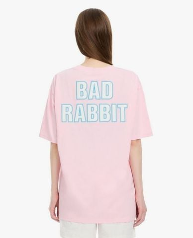  BAD RABBIT CLUB - Áo thun unisex cổ tròn tay ngắn Festive Rabbit 