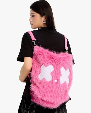  BAD RABBIT CLUB - Túi tote unisex lông xù Rabbit 