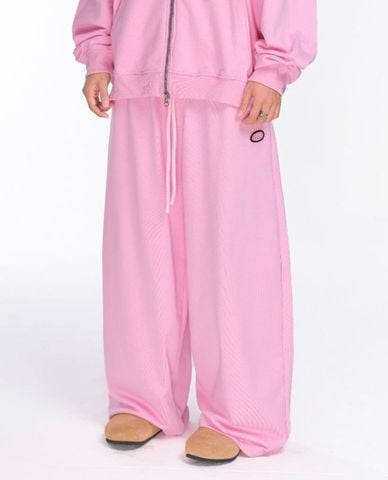  BAD RABBIT CLUB - Quần dài unisex ống rộng Pinkie Rabbit 